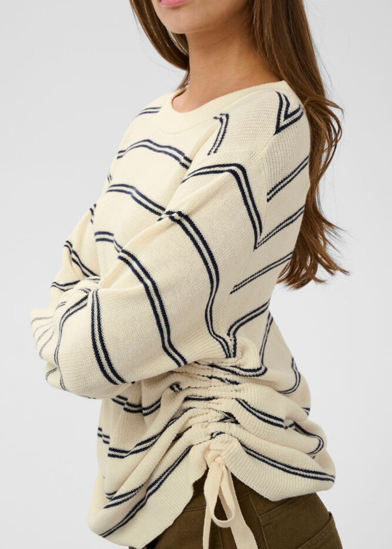 Soaked in Luxury Sanja Ruching Pullover