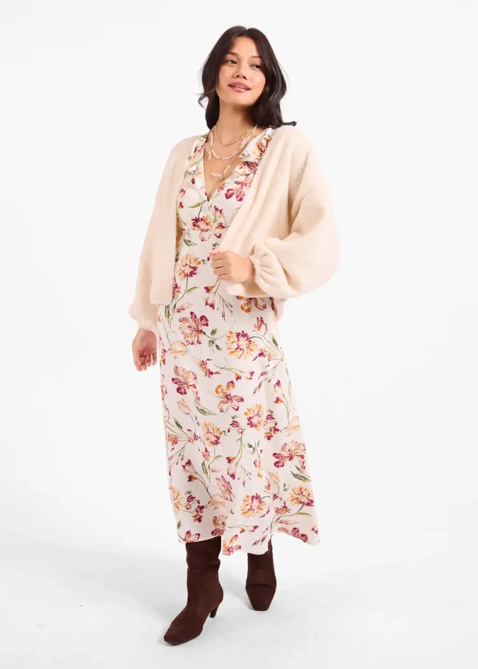 Sadie & Sage Marley Dolman Sleeveless Sweater Cardigan