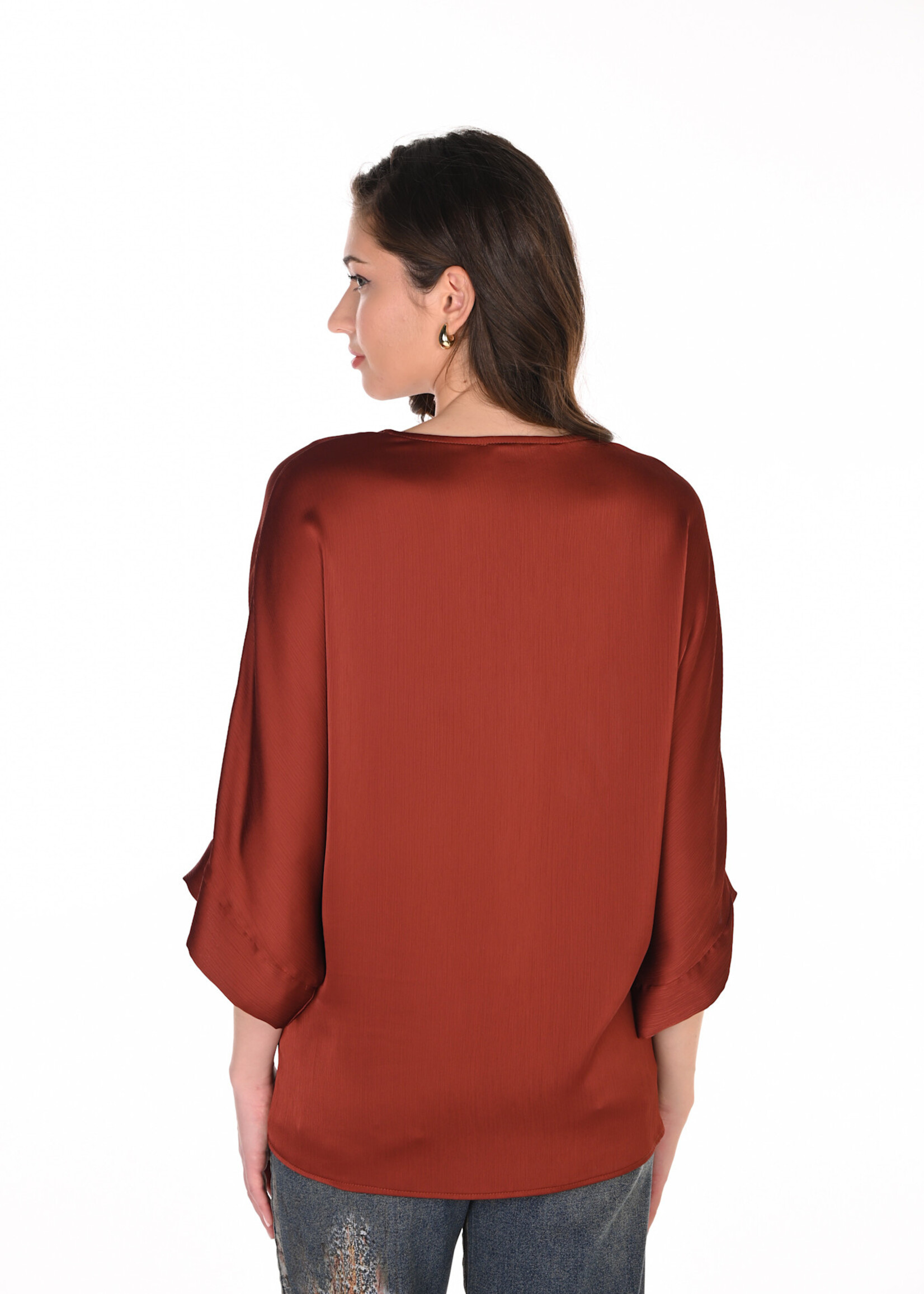 Frank Lyman V Neck Blouse