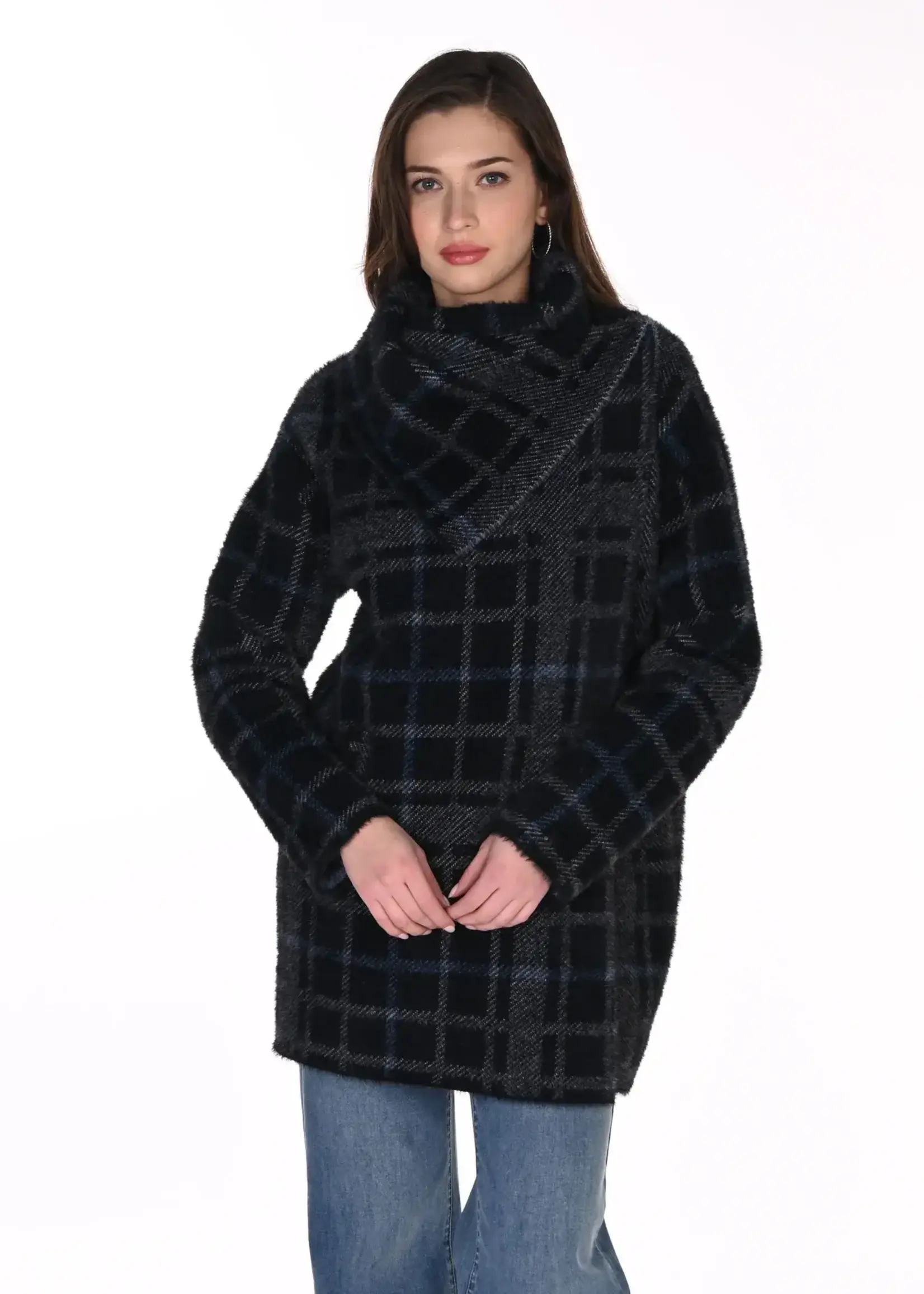 Frank Lyman Plaid Jacket