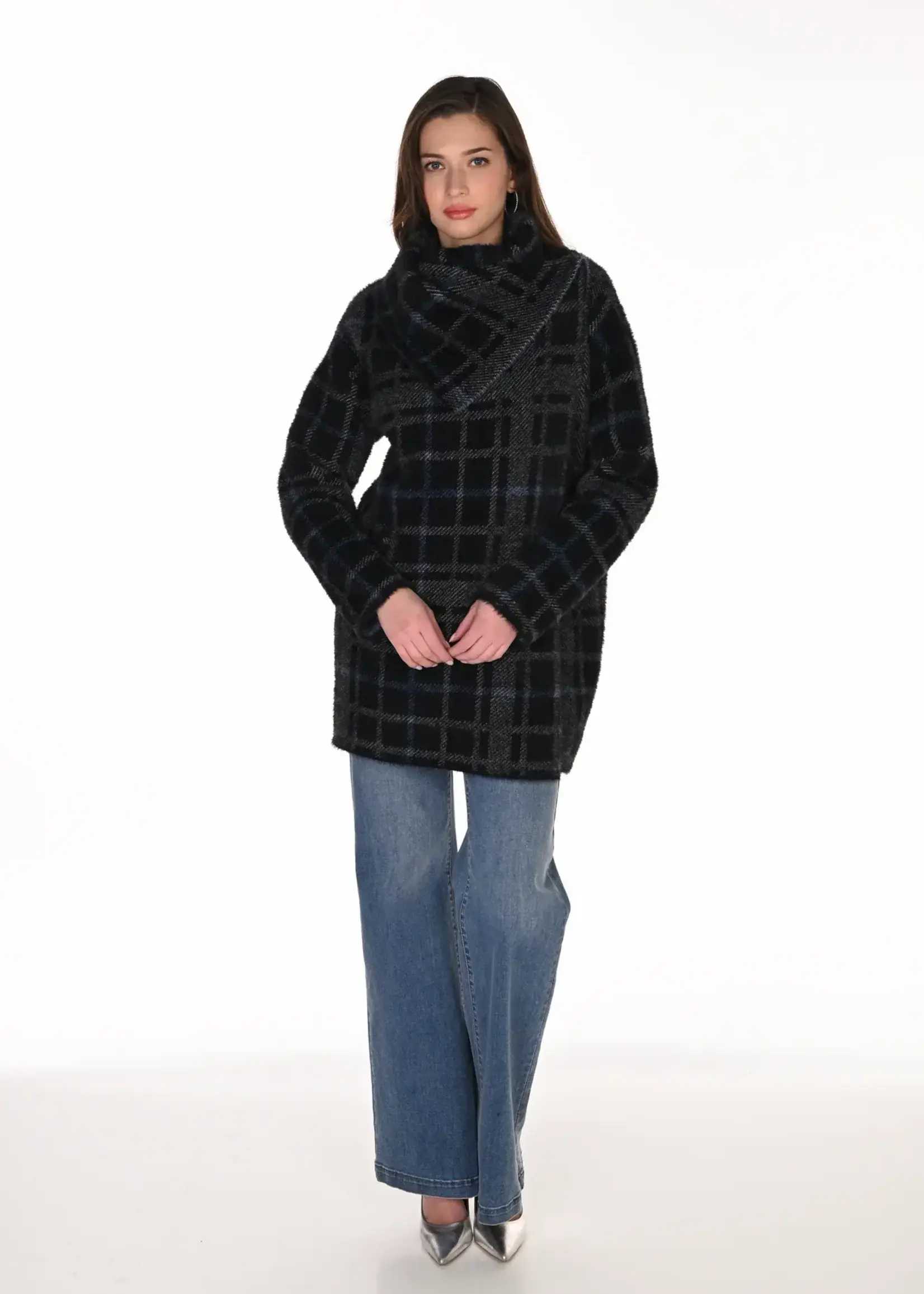 Frank Lyman Plaid Jacket