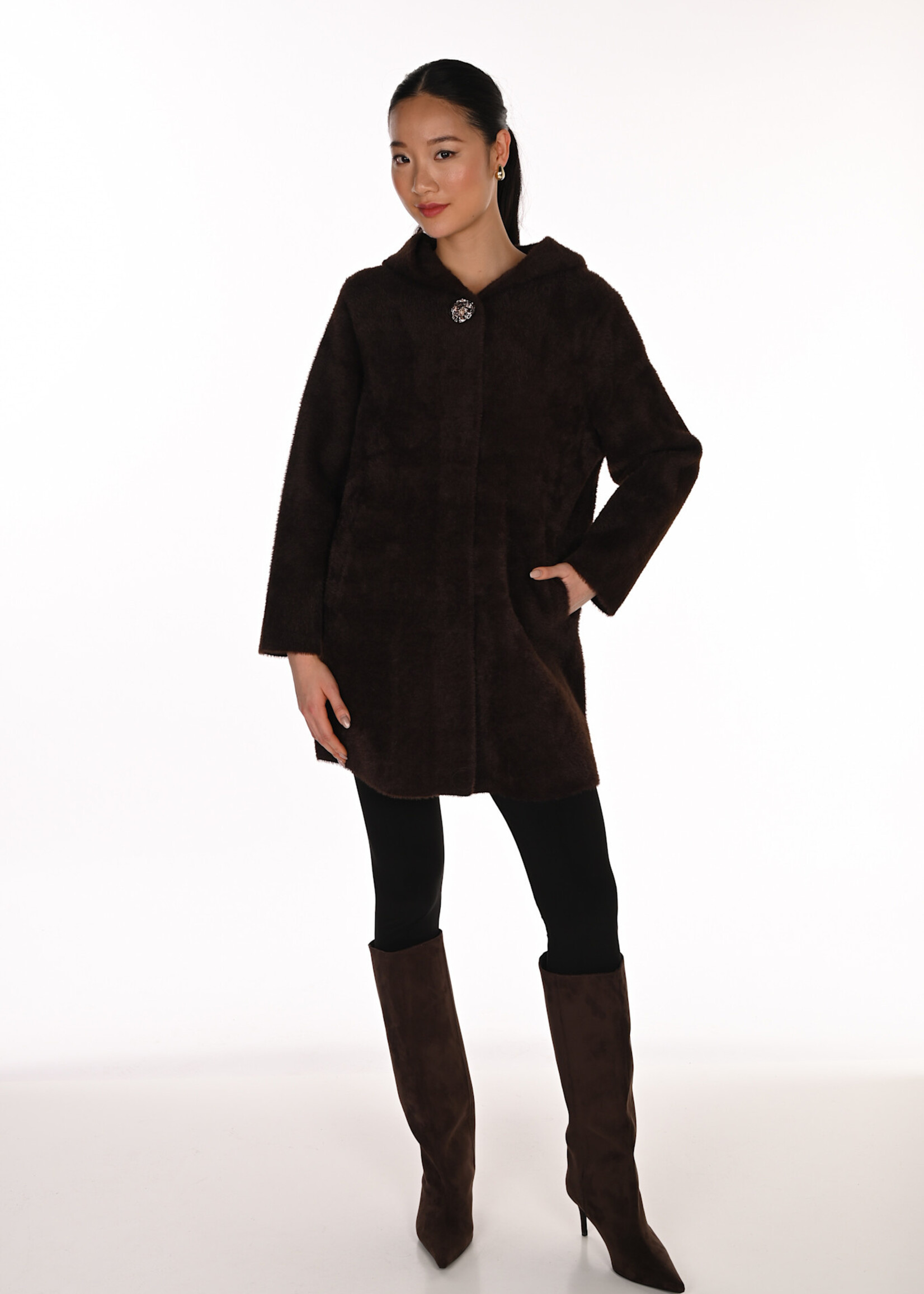 Frank Lyman Hooded Casual Jacket