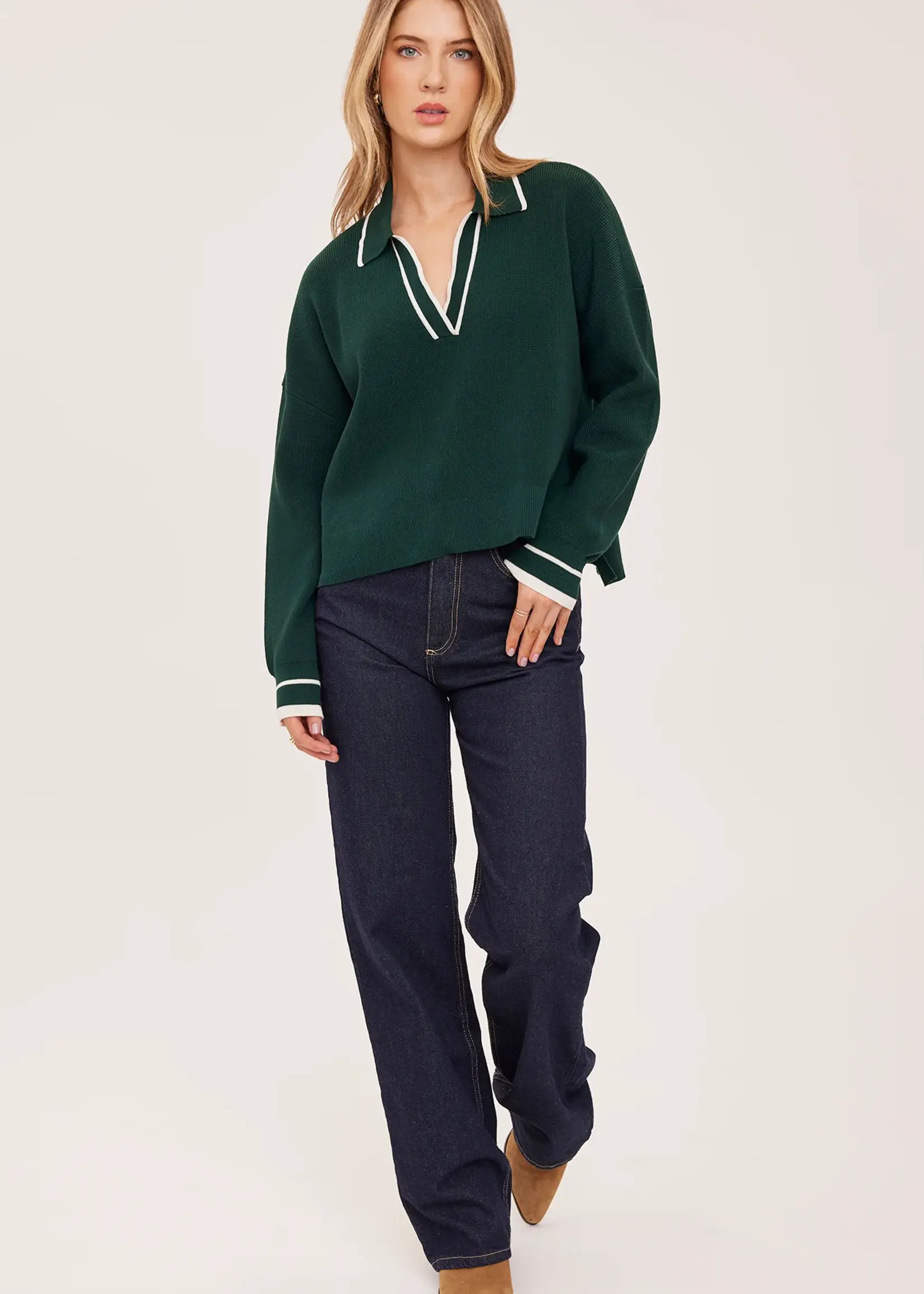 Gentle Fawn Tristan V Neck Sweater