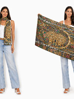 The Artist Label Klimt's Forest Viscose-Modal Scarf