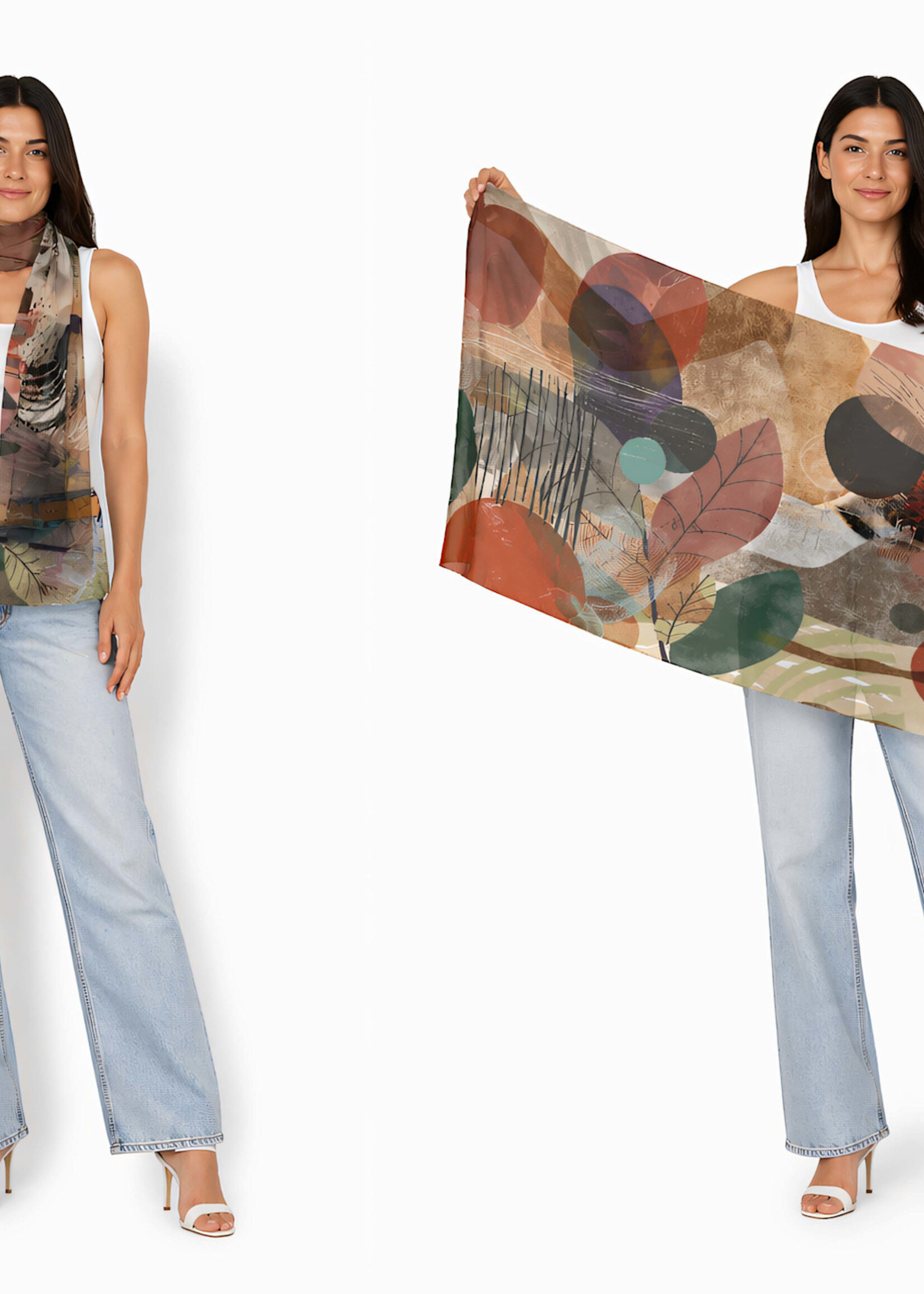 The Artist Label Atelier Viscose-Modal Scarf