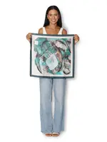 The Artist Label Winter Dance Silk Square Scarf
