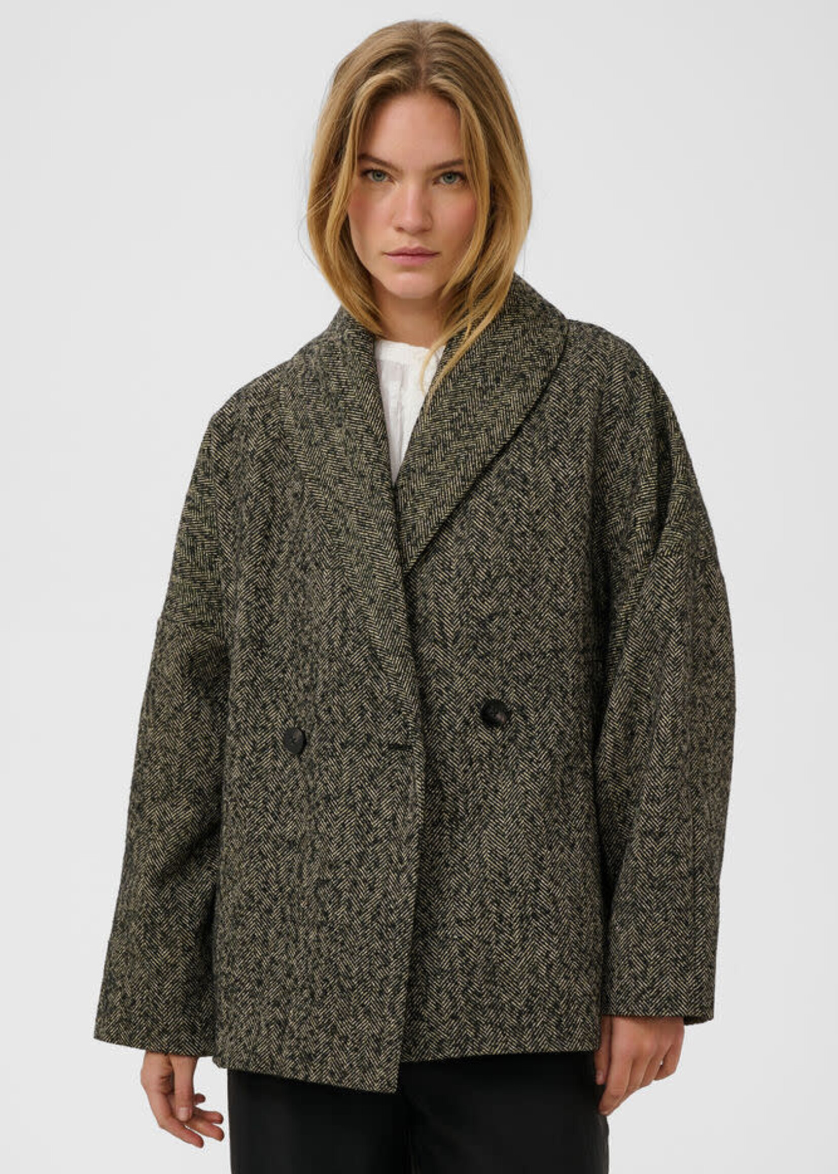 Soaked in Luxury Cova Pea Coat
