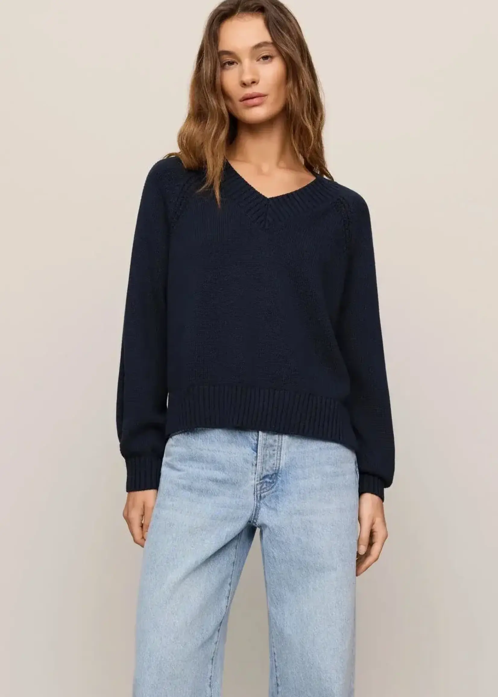 Z SUPPLY Stratton V Neck Sweater