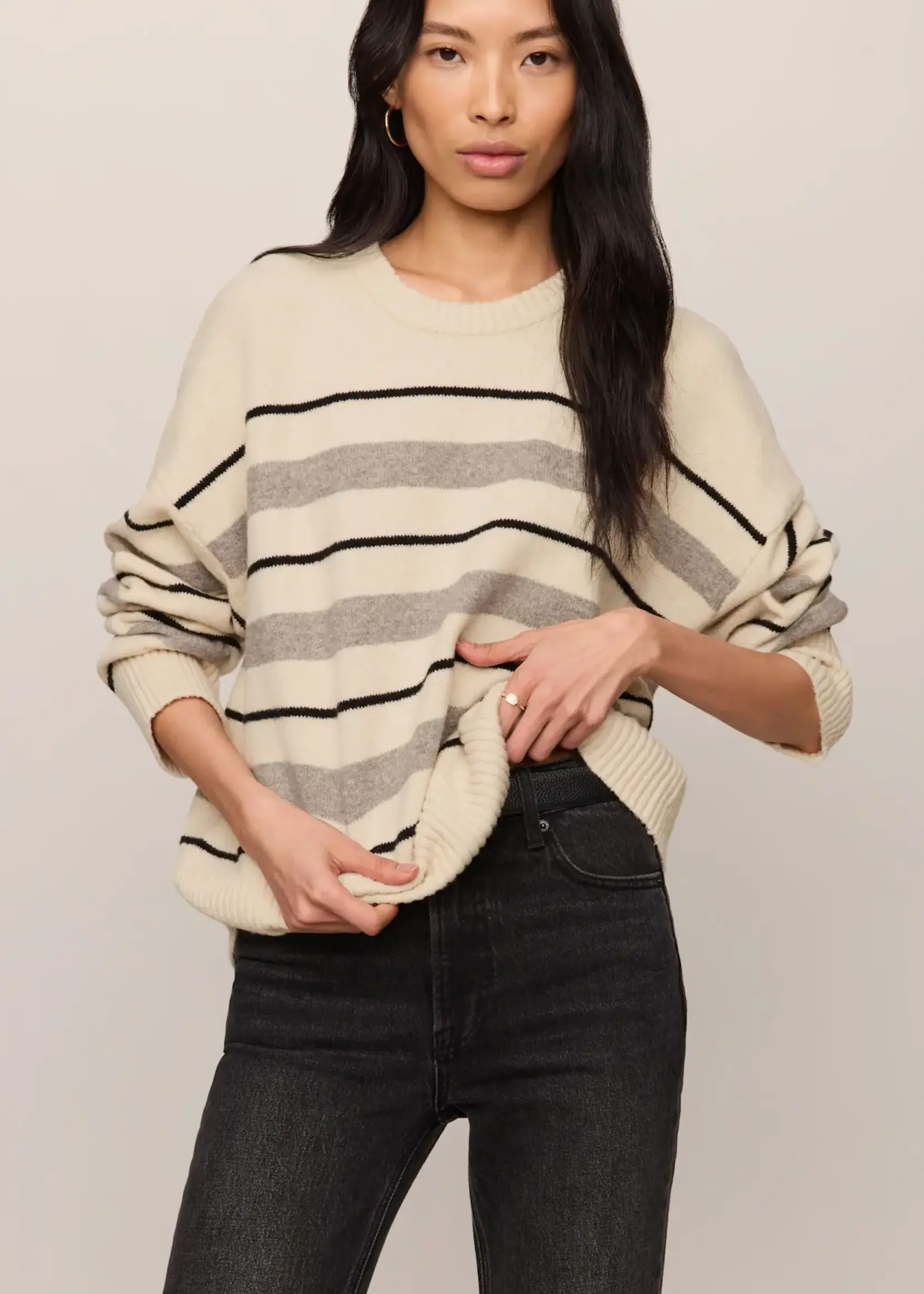 Z SUPPLY Cirrus Stripe Sweater
