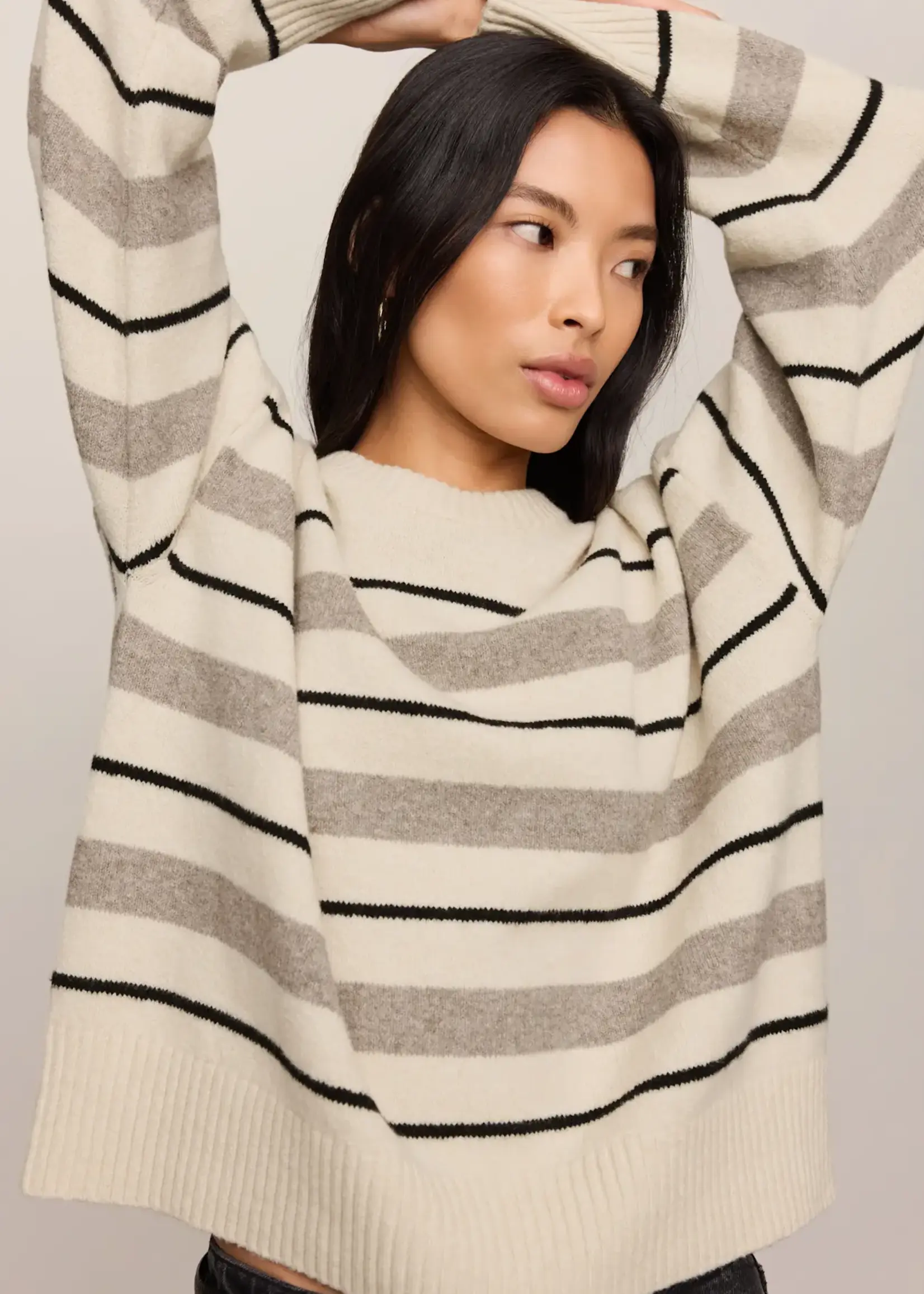 Z SUPPLY Cirrus Stripe Sweater