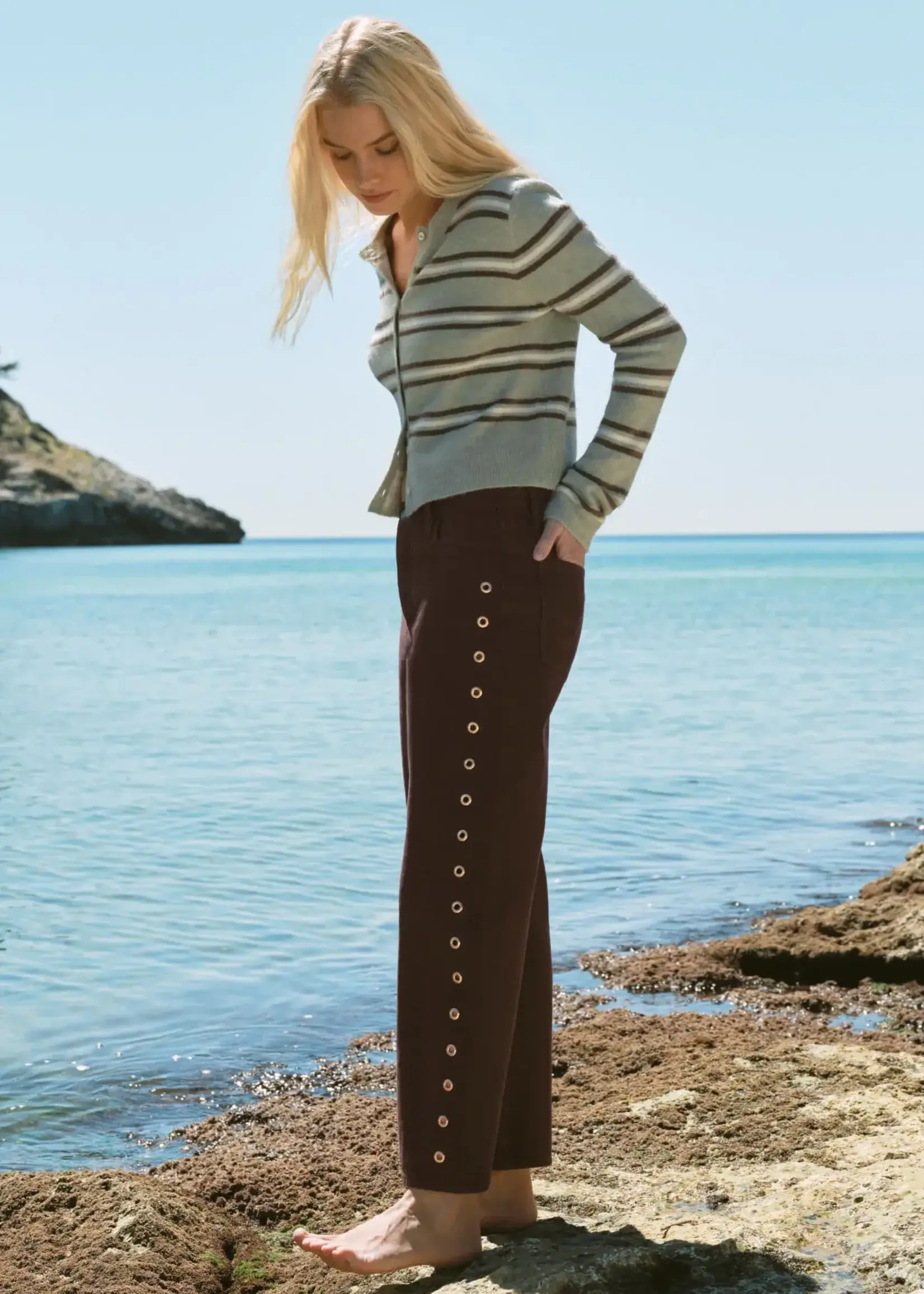 Z SUPPLY Medina Stripe Cardigan