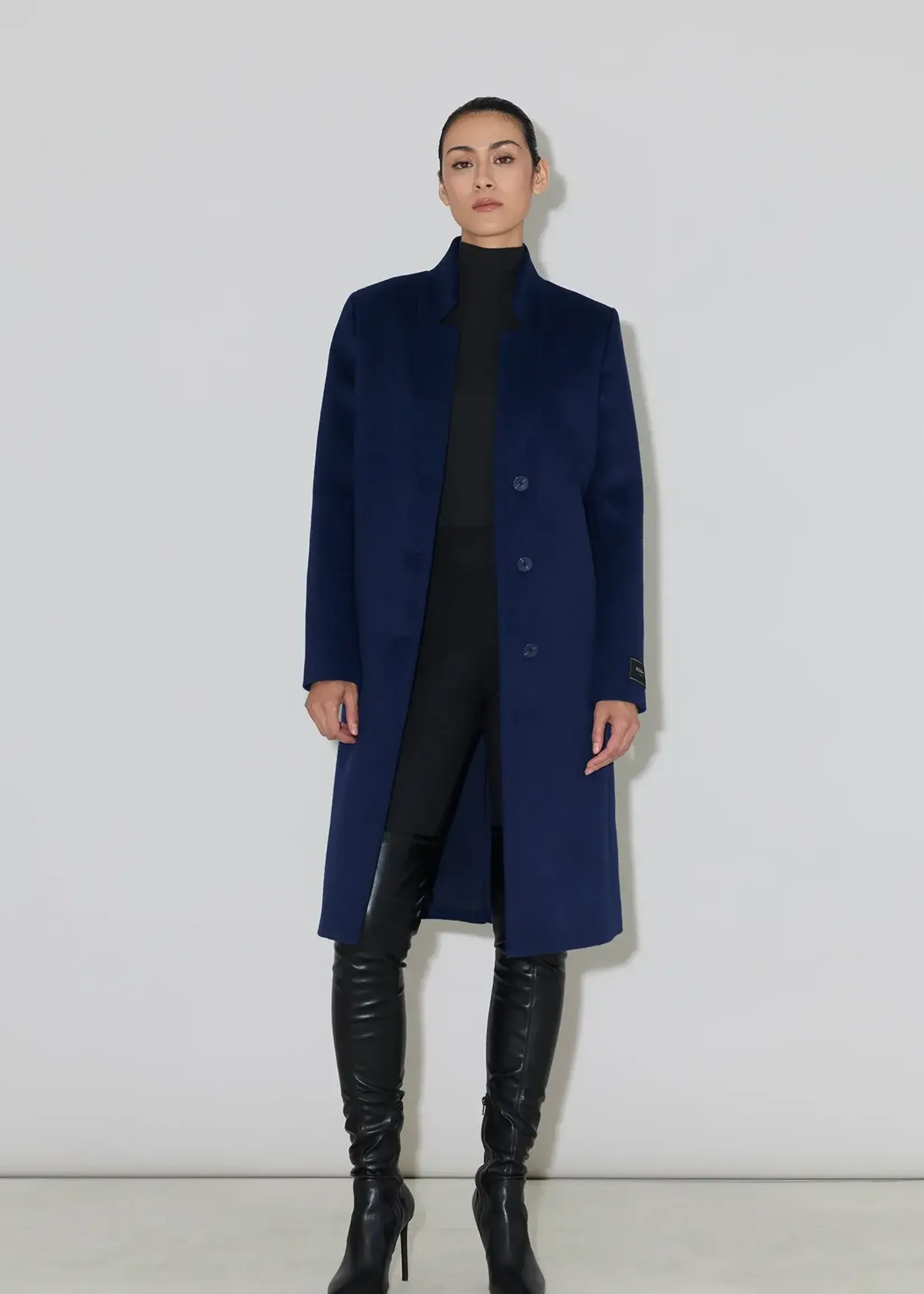 Soia & Kyo DIANE Midi Coat in Classic Wool