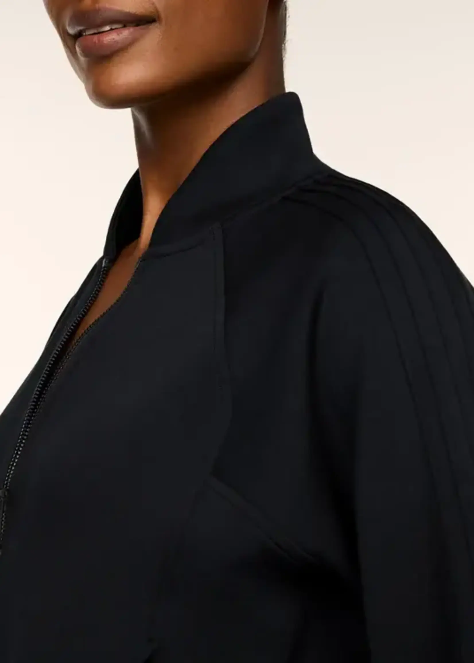 SPANX AirEssentials Pintuck Track Jacket