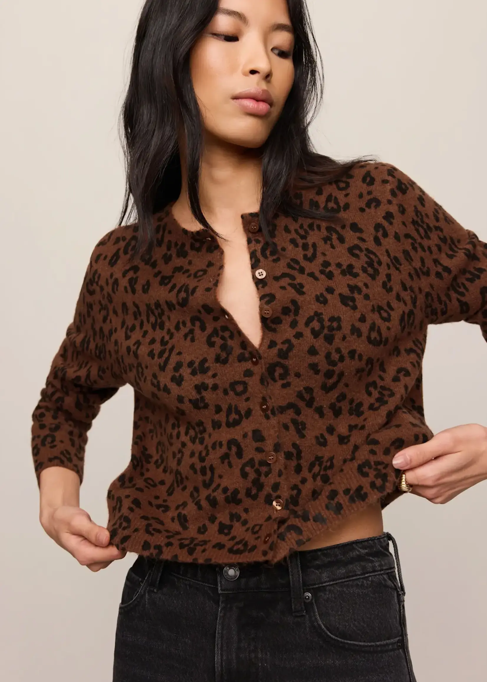 Z SUPPLY Medina Leopard Cardigan