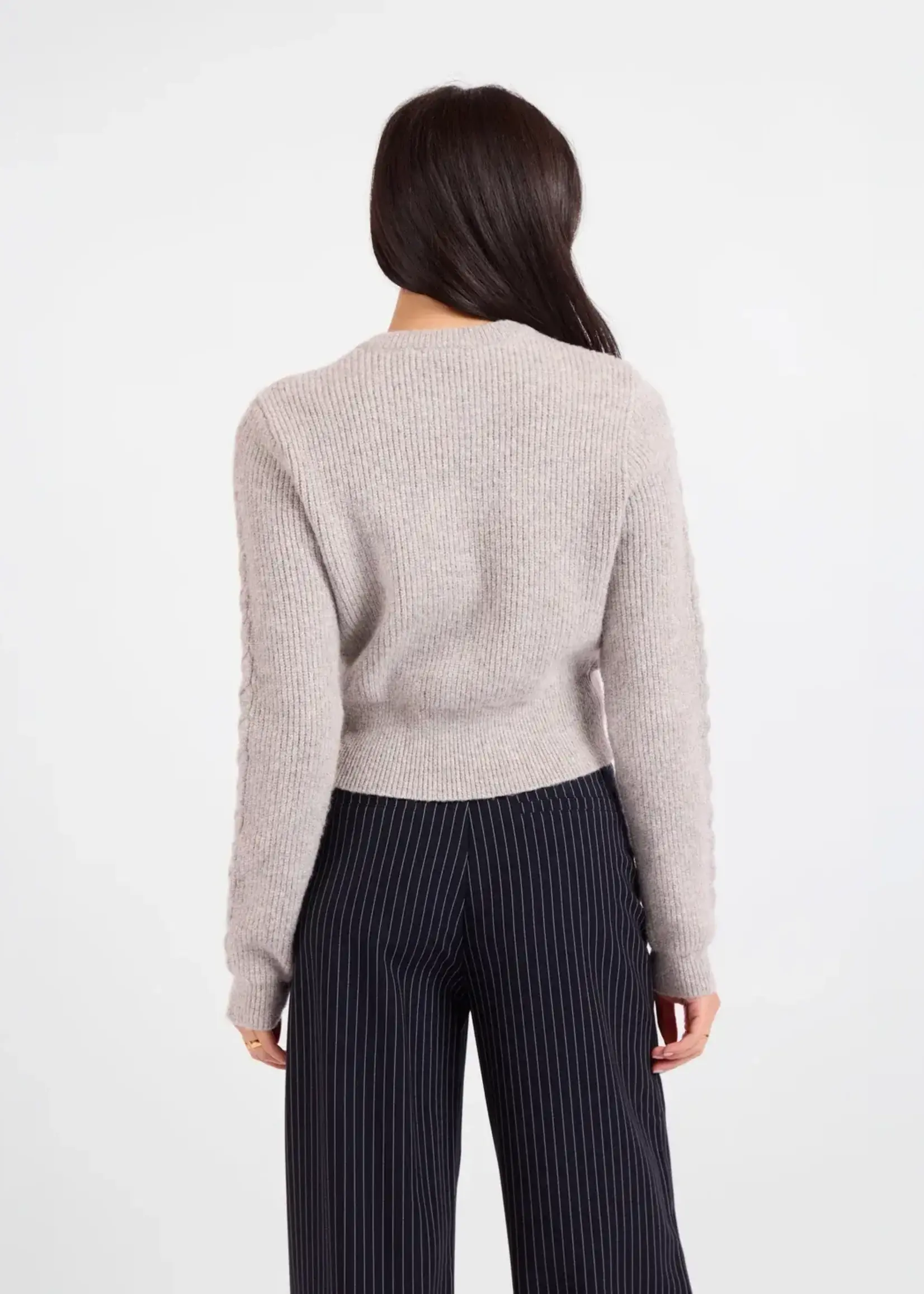 Sadie & Sage Bree Cable Knit Sweater