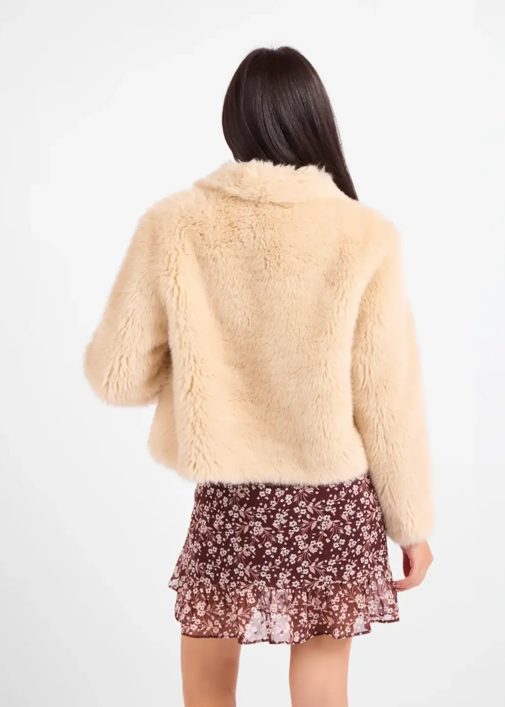 Sadie & Sage Calla Faux Fur Coat