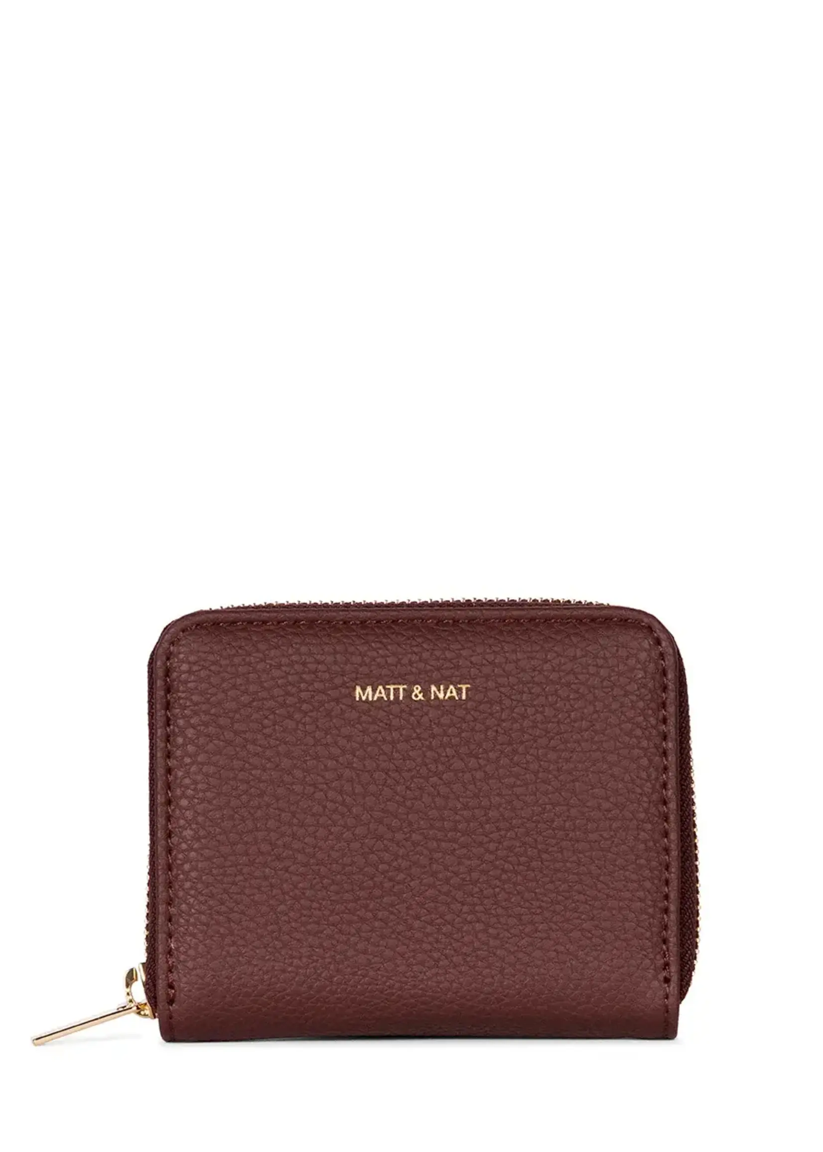 Matt & Nat RUE Small Vegan Wallet - Grain