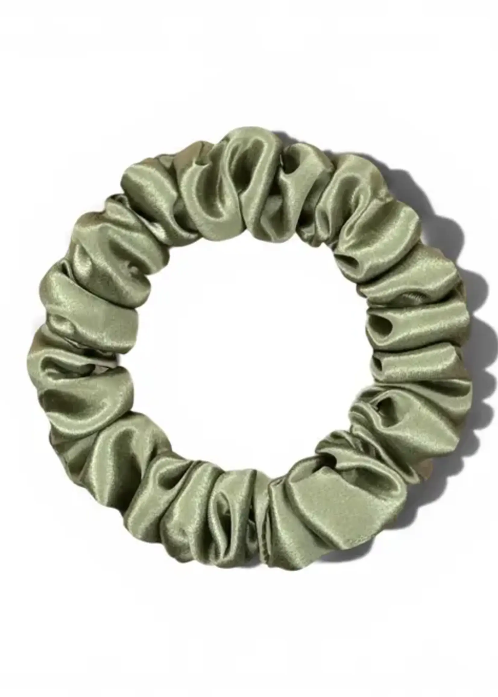 Organic Premium Silk Mini Scrunchie