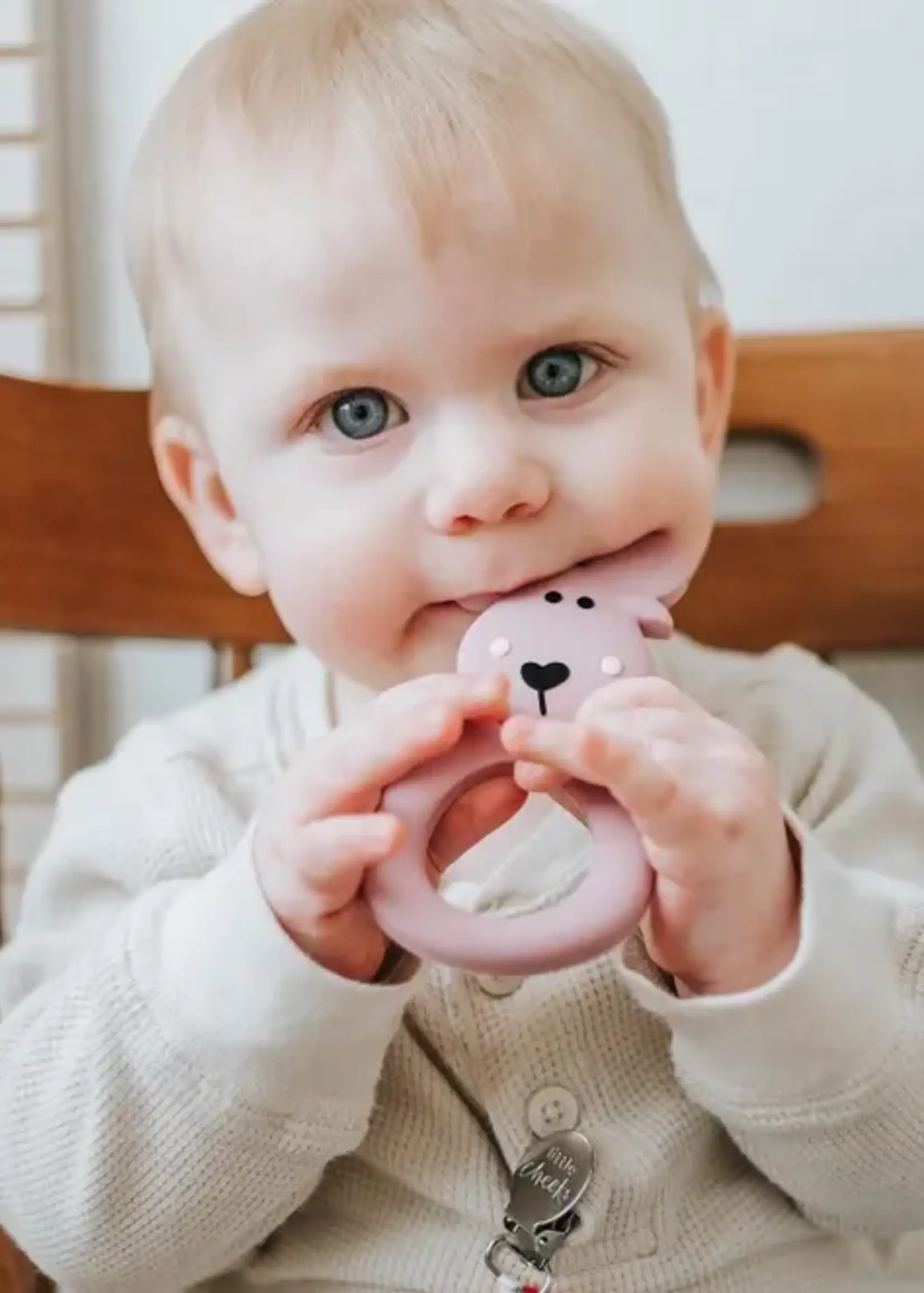 Little Cheeks MOOSE Teether