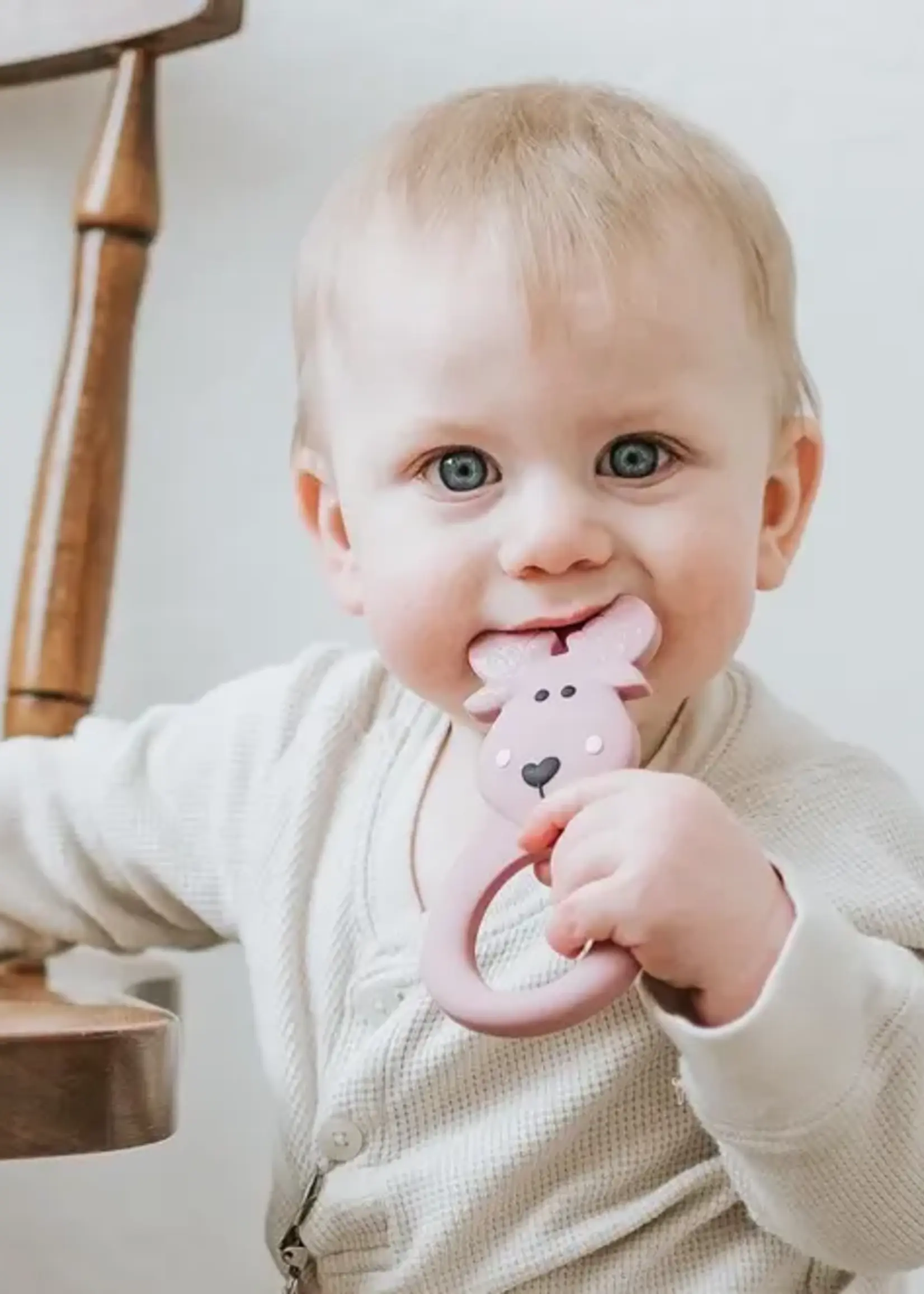 Little Cheeks MOOSE Teether