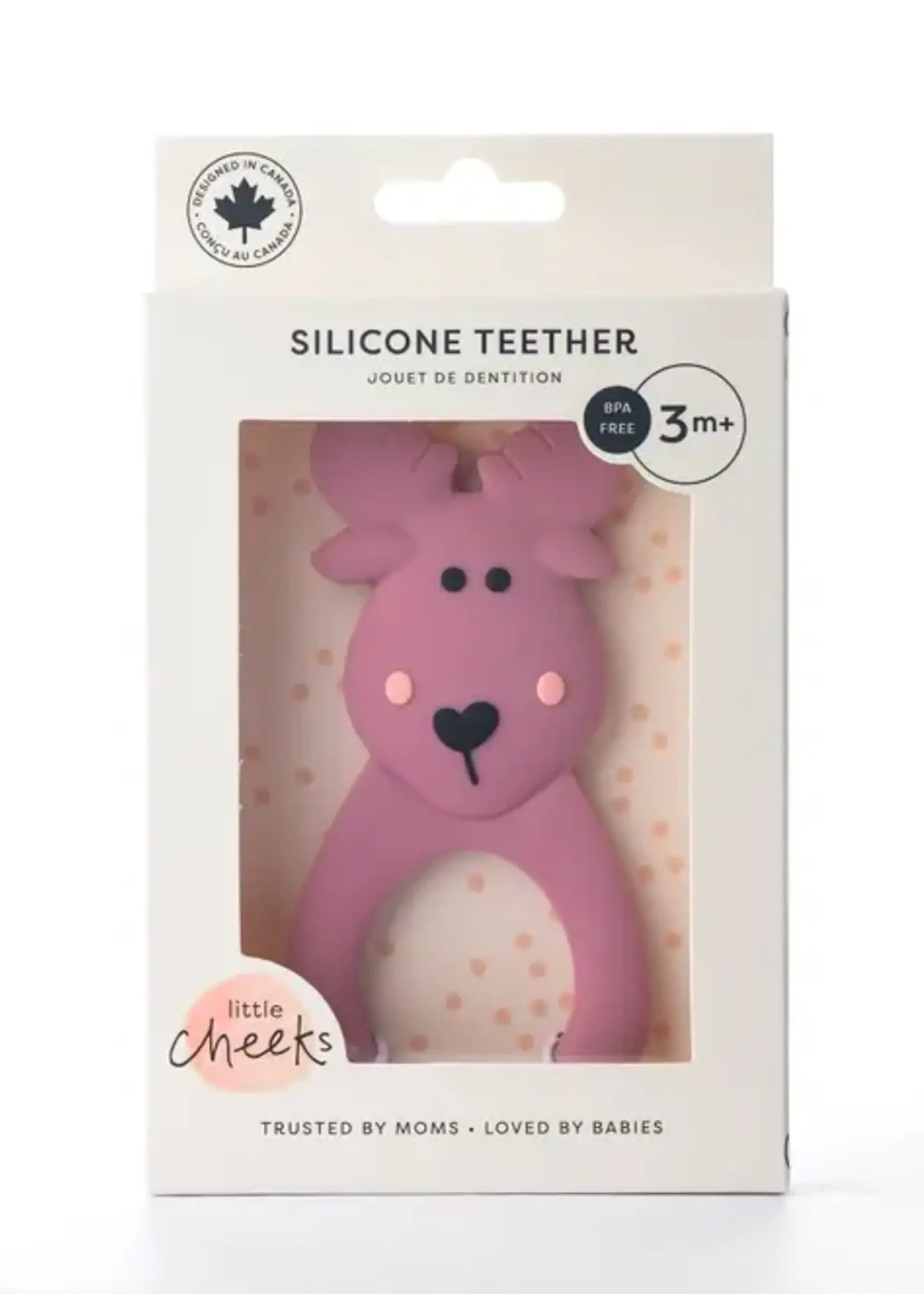 Little Cheeks MOOSE Teether