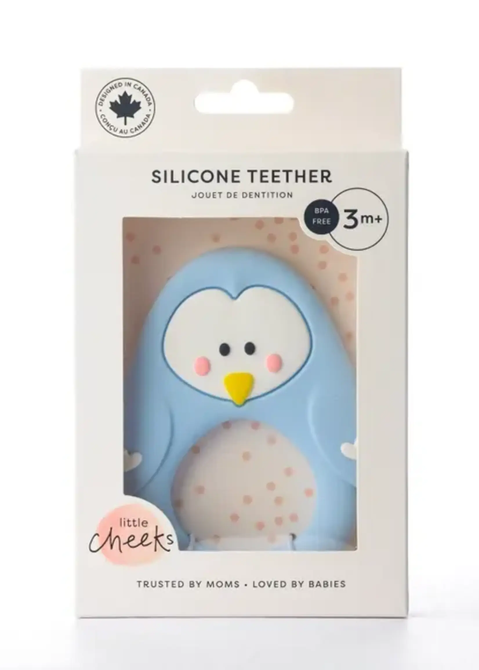 Little Cheeks PENGUIN Teether