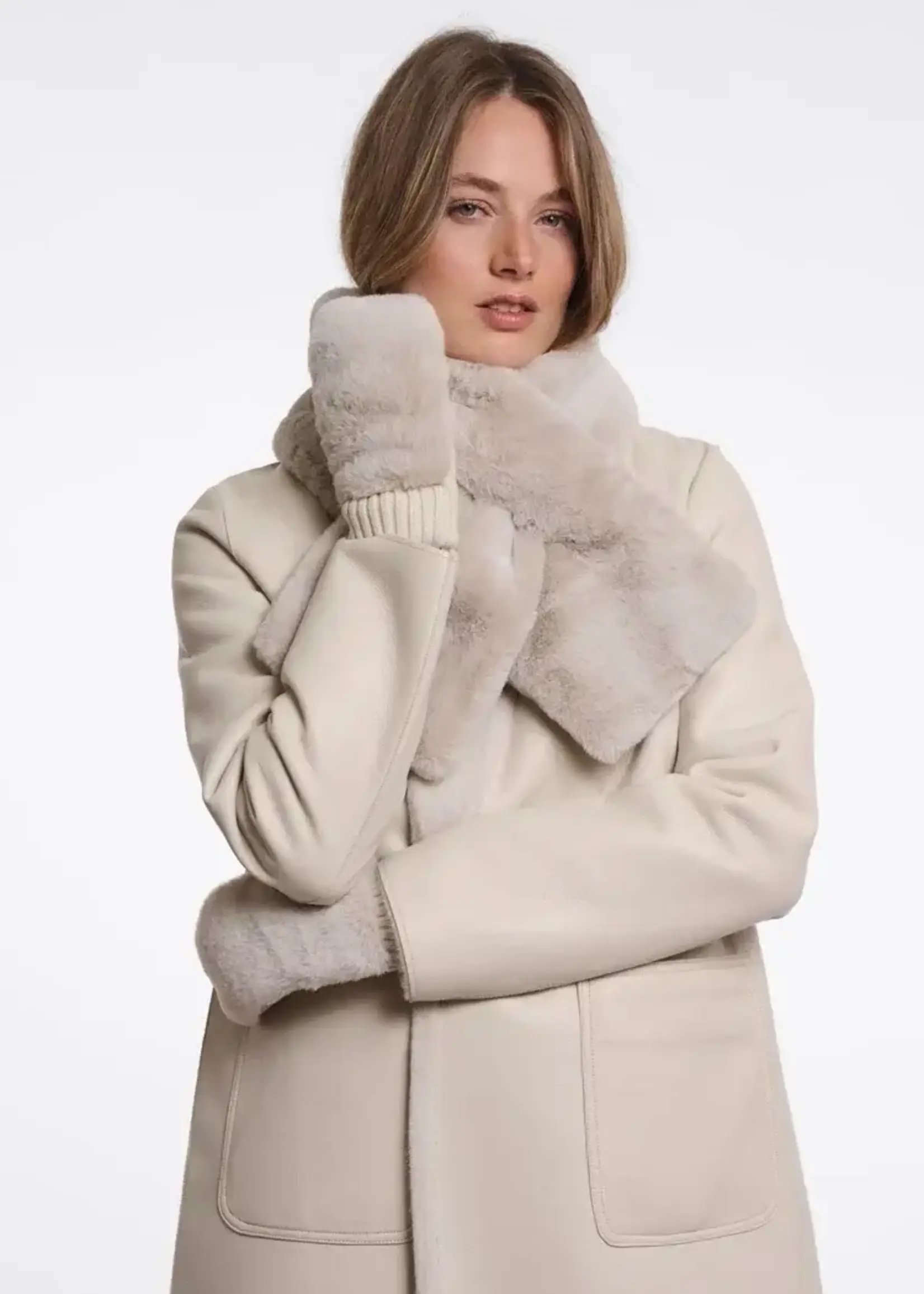 Rino & Pelle OXO Faux Fur Gloves
