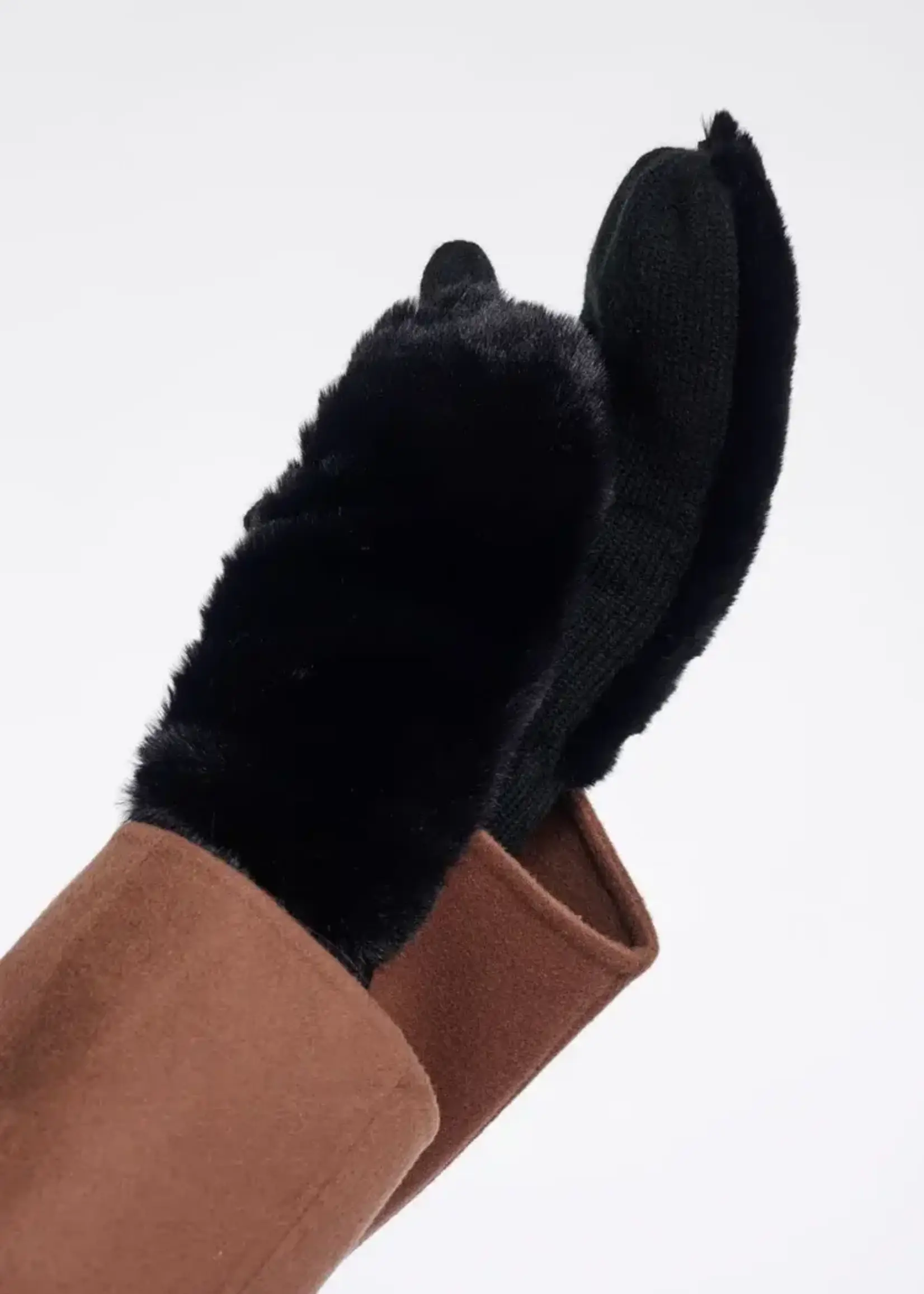 Rino & Pelle OXO Faux Fur Gloves