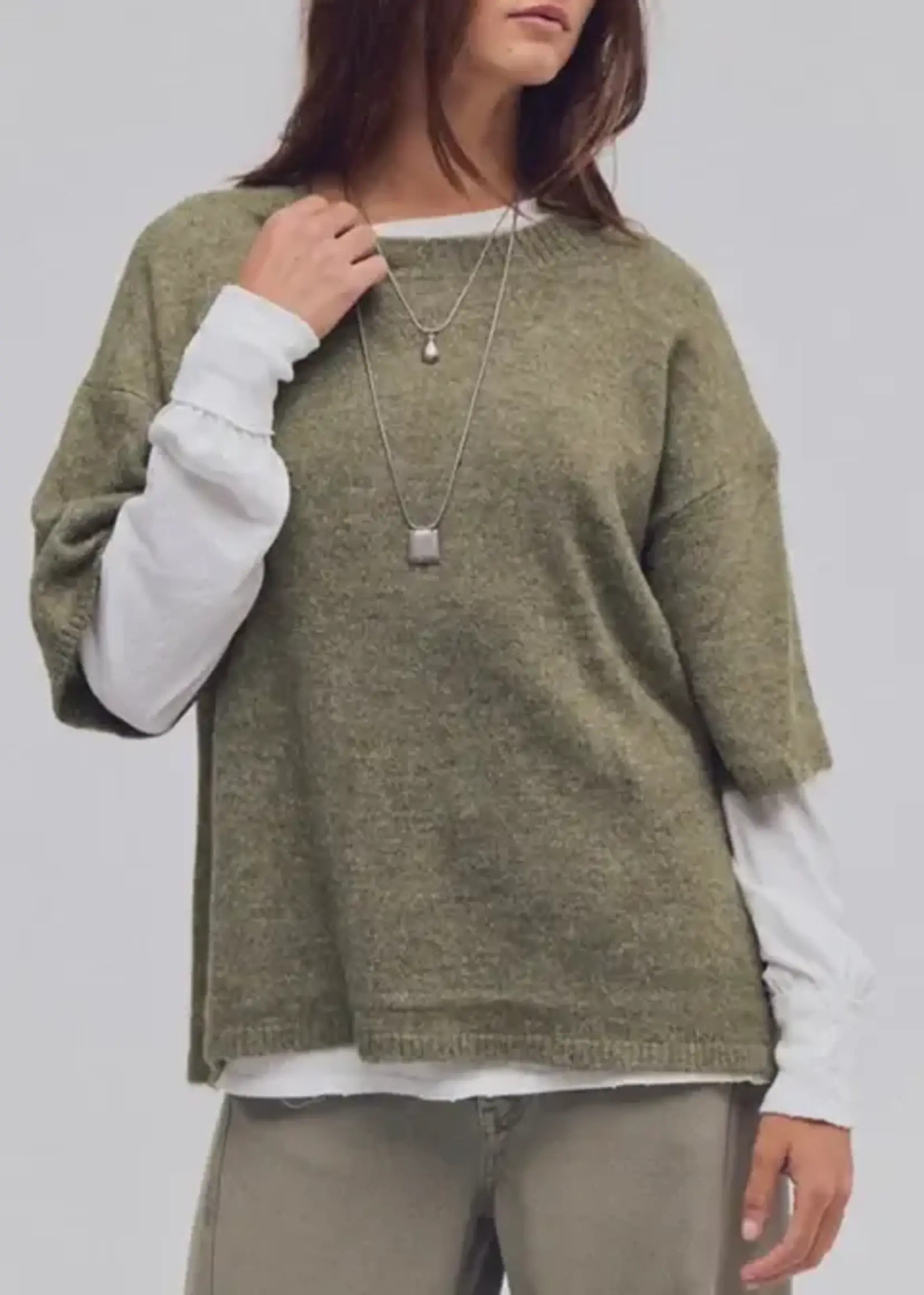 Free People Margot Sweater Tee