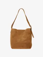 BRAVE Leather Kylen Cognac Suede Bag