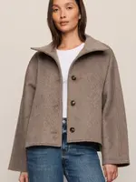 Z SUPPLY Mynka Funnel Neck Coat