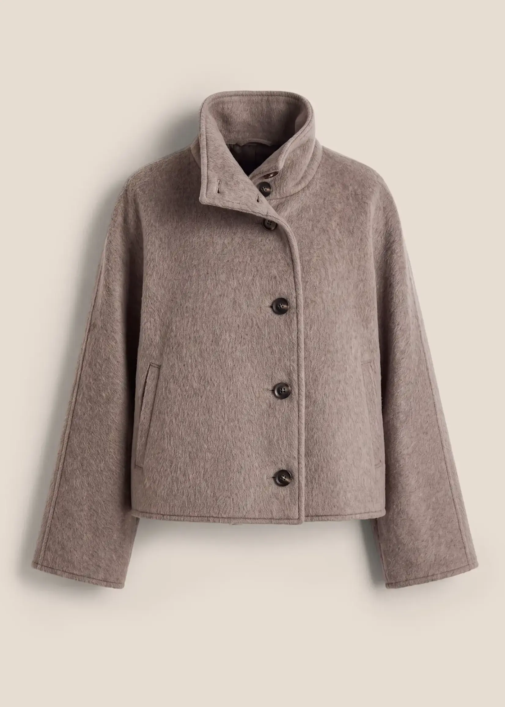 Z SUPPLY Mynka Funnel Neck Coat