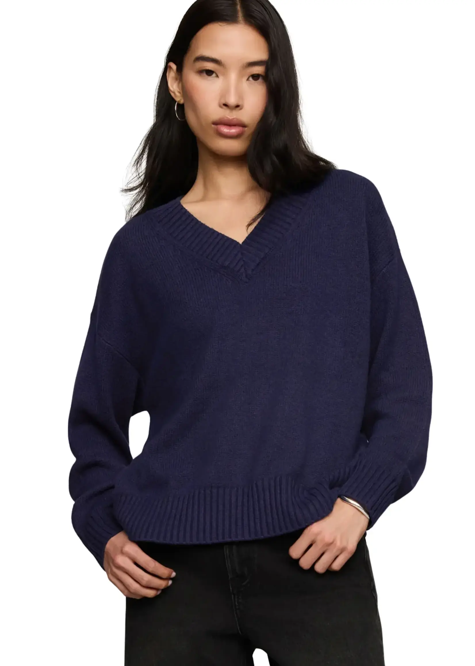 Z SUPPLY Cloud Spun V Neck Sweater