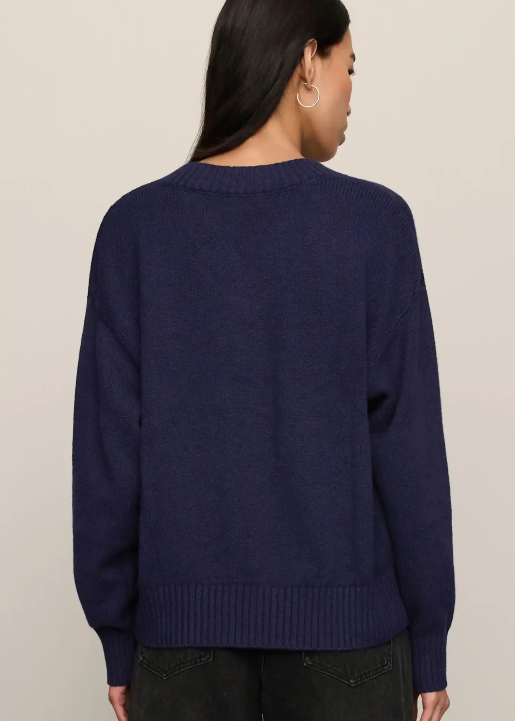 Z SUPPLY Cloud Spun V Neck Sweater