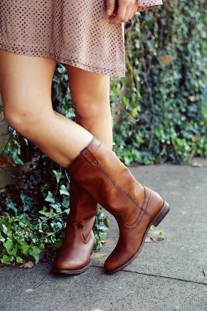 frye boots melissa pull on