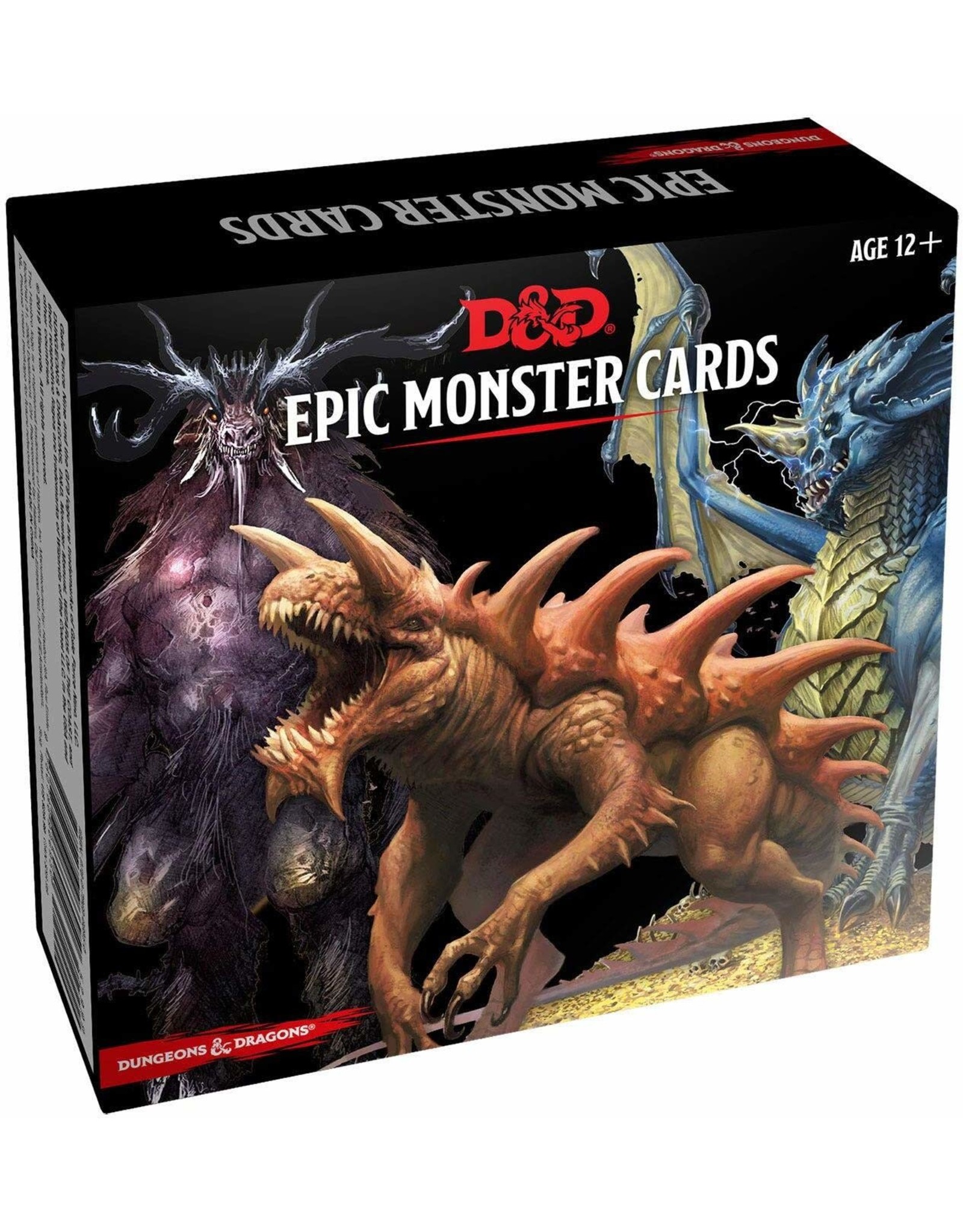 GaleForce9 D&D Monster Cards Epic Monster Cards Chimera Hobby & Games