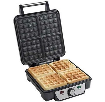 Power supply waffle maker
