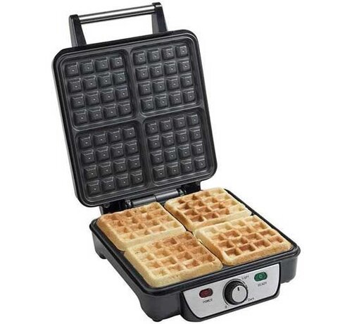 Power supply waffle maker