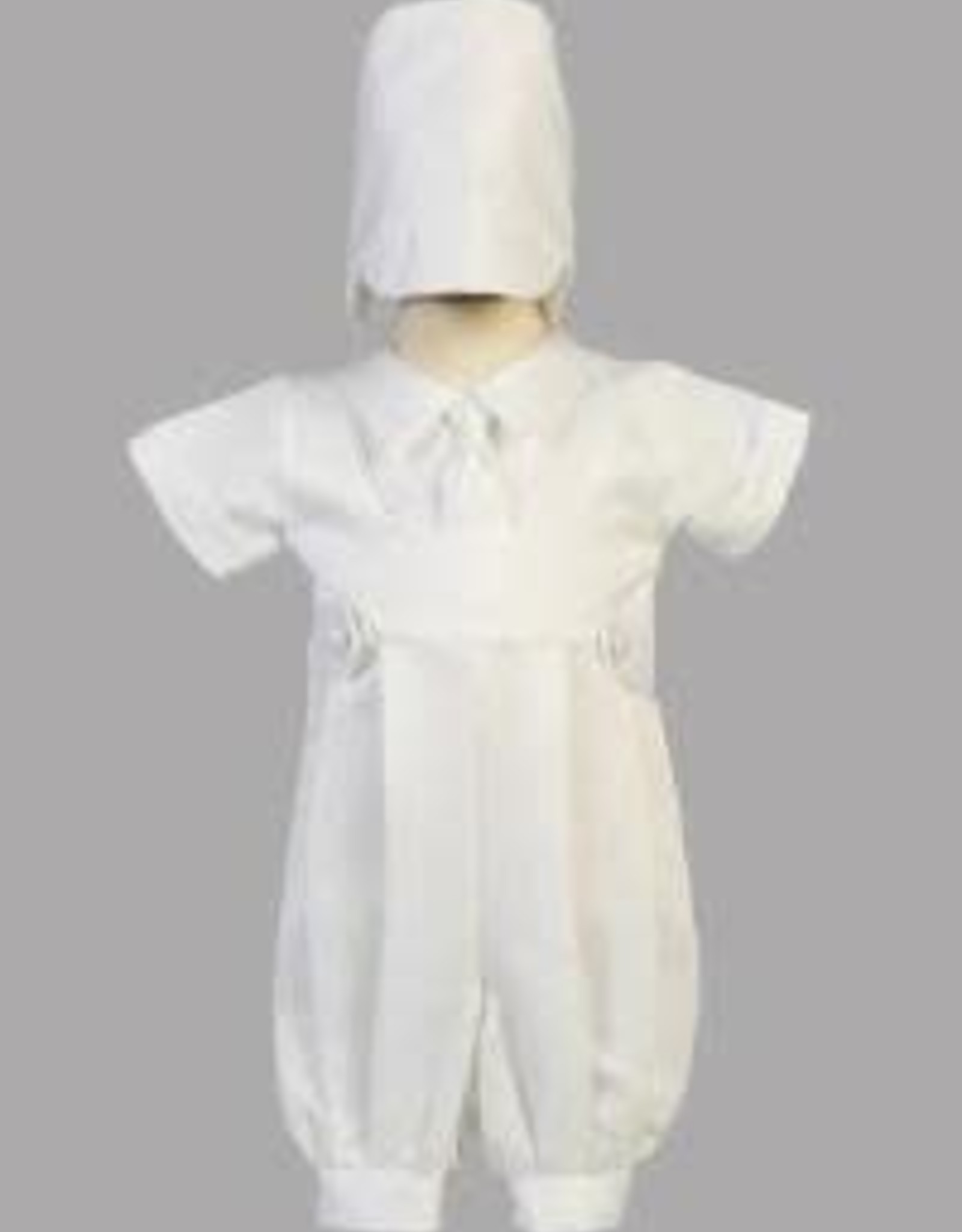 Satin Romper Wht