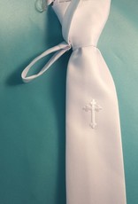 Wht Tie w/cross
