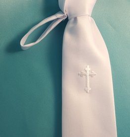 Wht Tie w/cross