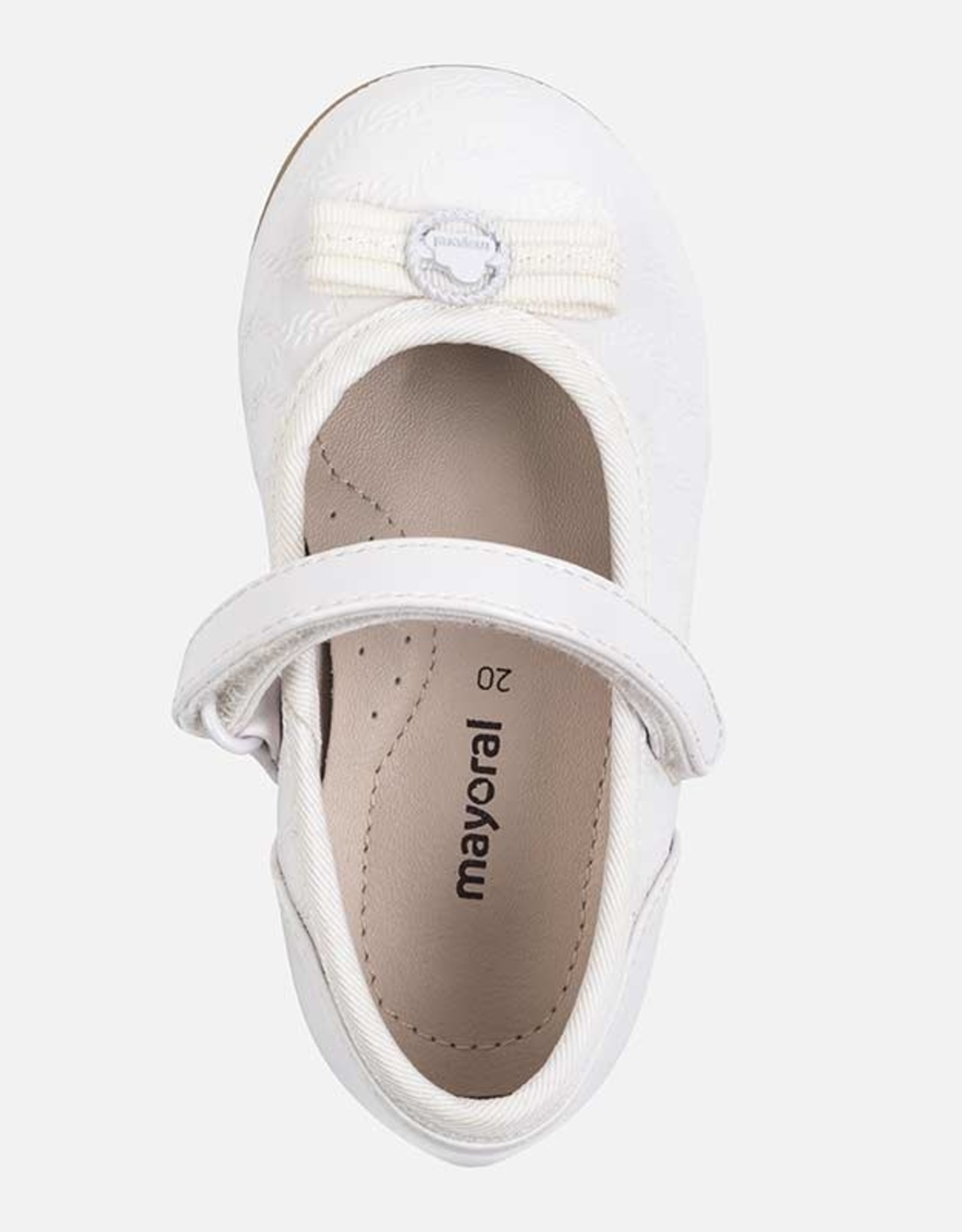 Mayoral Footwear White Mary Jane