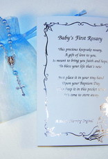 Baby's First Rosary Blue