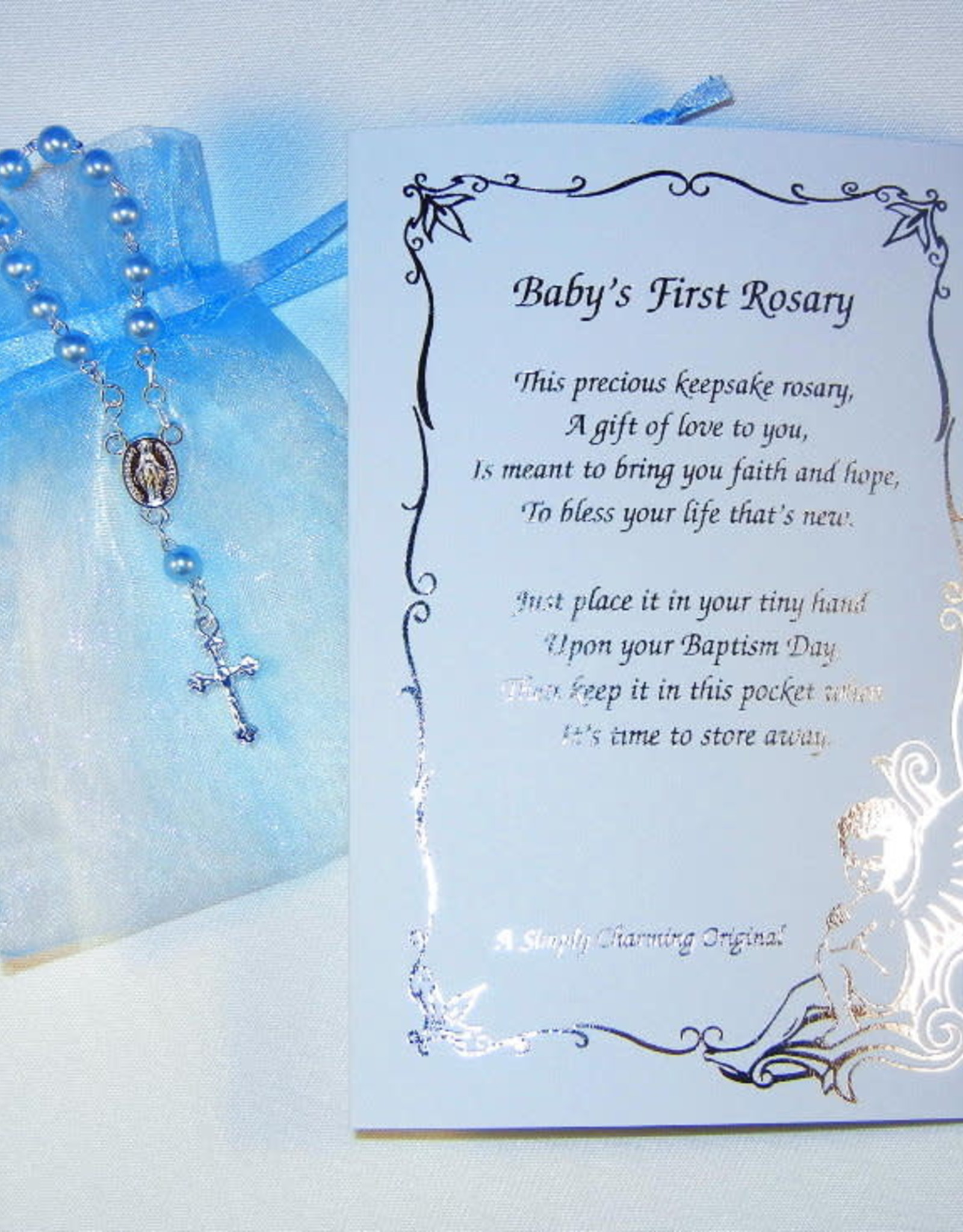 Baby's First Rosary Blue