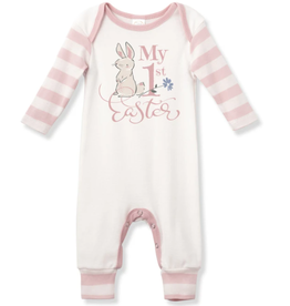 tesa babe My 1st Easter Romper Pink