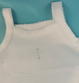 Tank Onesie w/Cross Girl