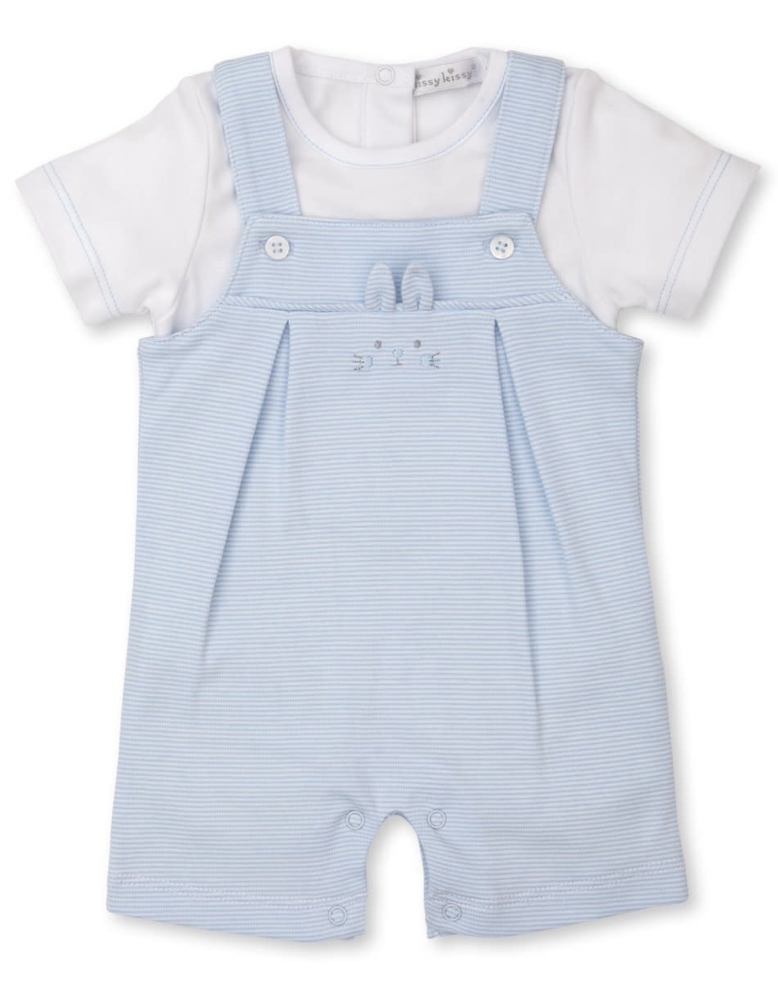 Kissy Kissy Bunny Buzz Short Overall Set