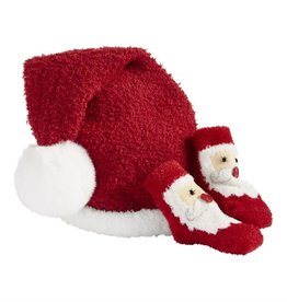 Santa Hat & Sock Set