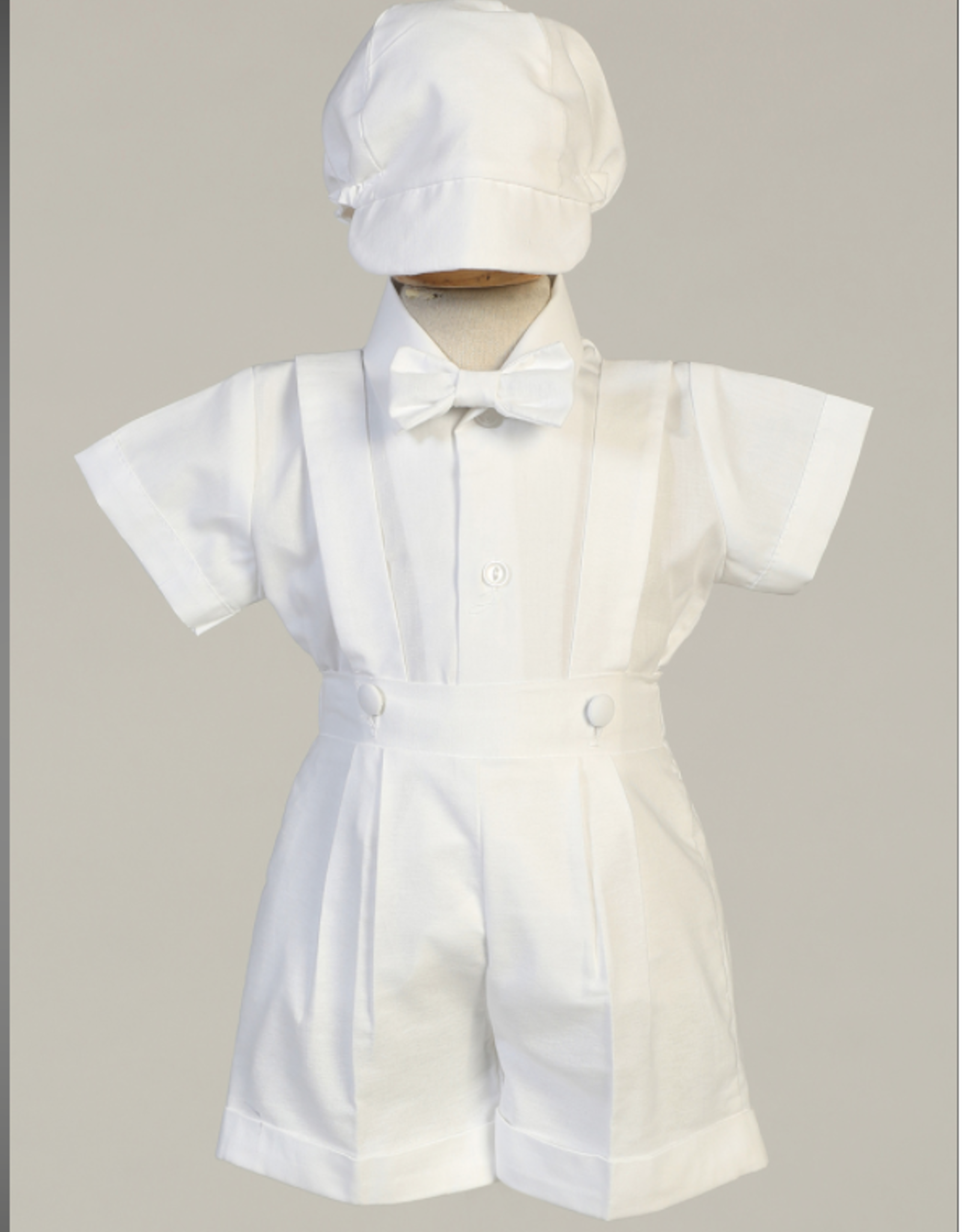 Swea Pea & Lilli Cotton Oxford Suspender Short Set