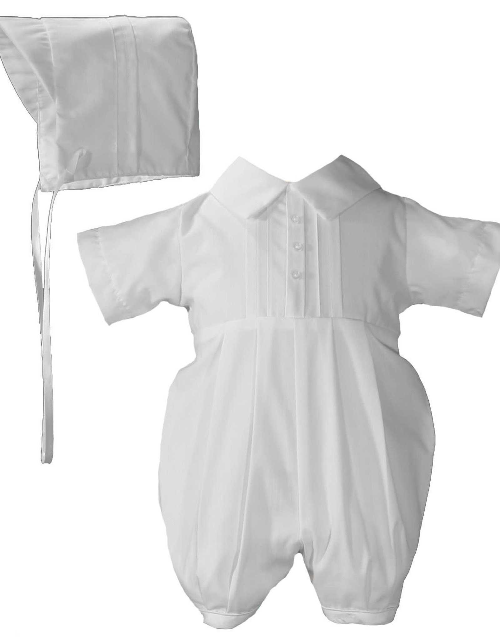 Cttn Romper w/Pintuck